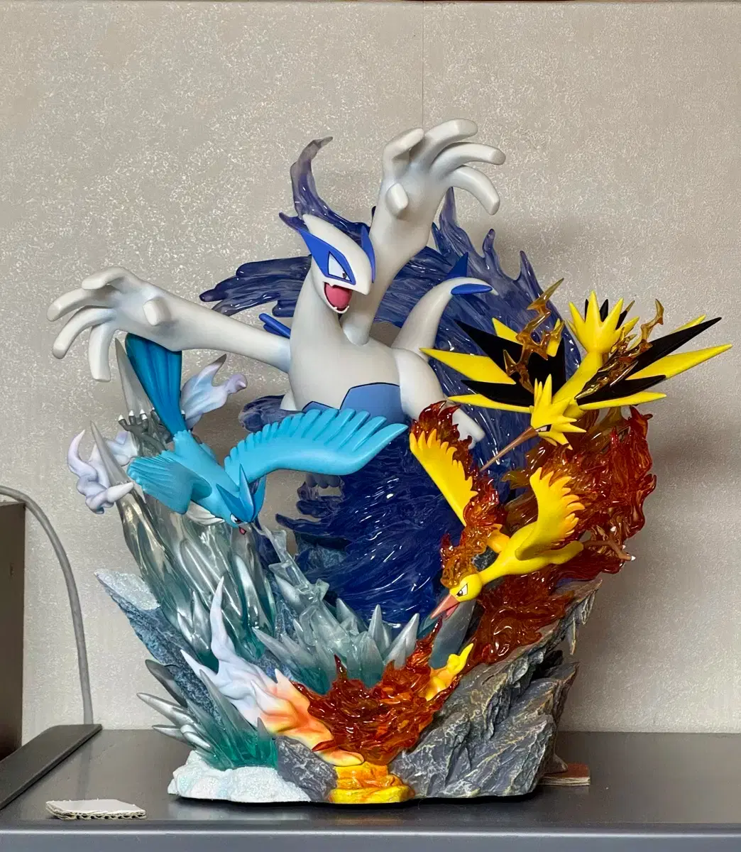 ポケモンレジン YYGK ルギアサンダーファイヤーフリーザーフィギュア